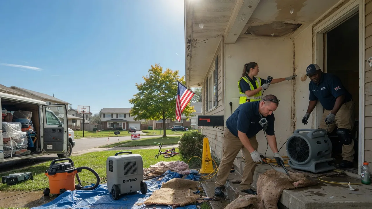Water Damage Restoration in East Bank, WV near me